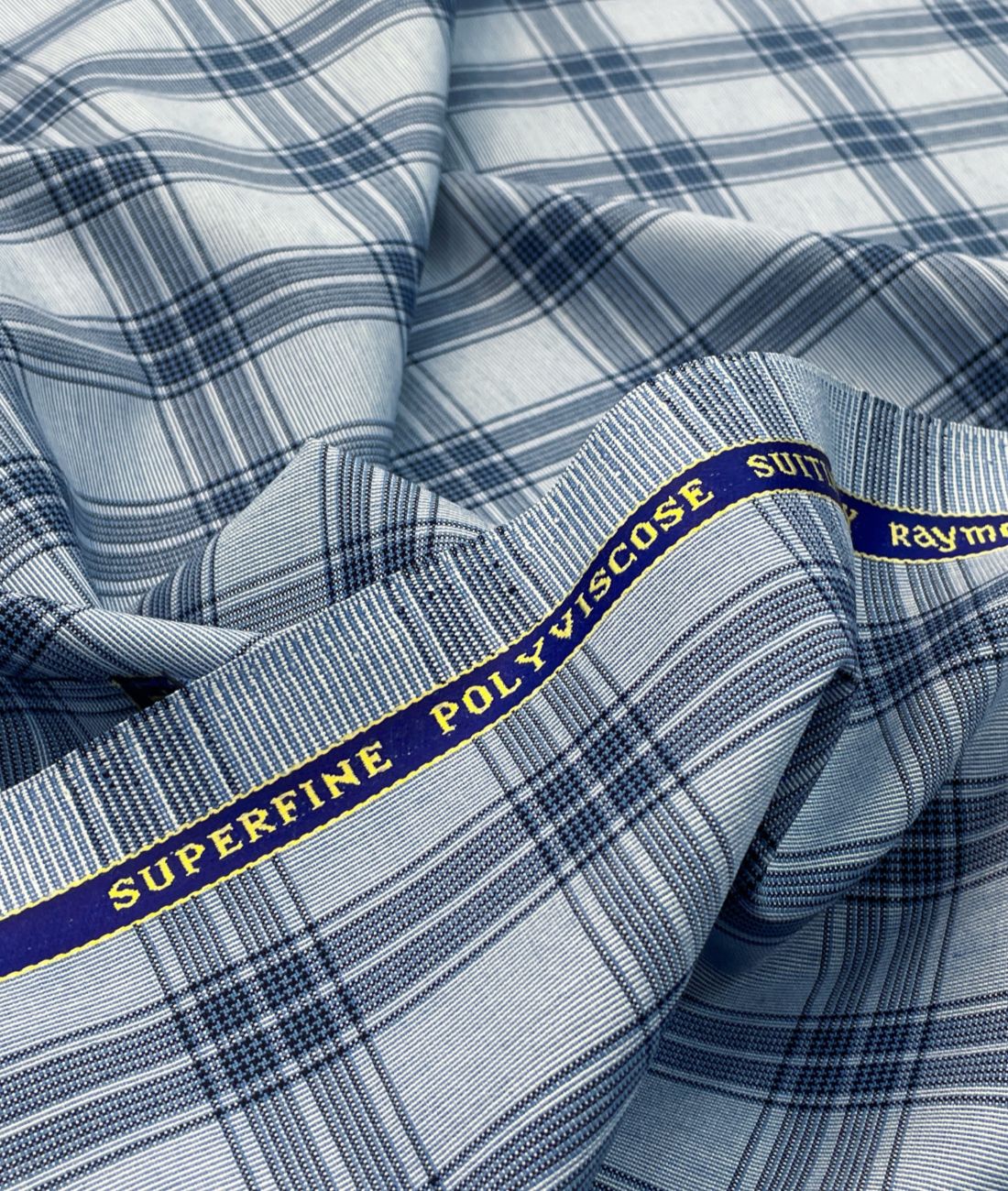 Raymond Premium Checks Suiting Fabric