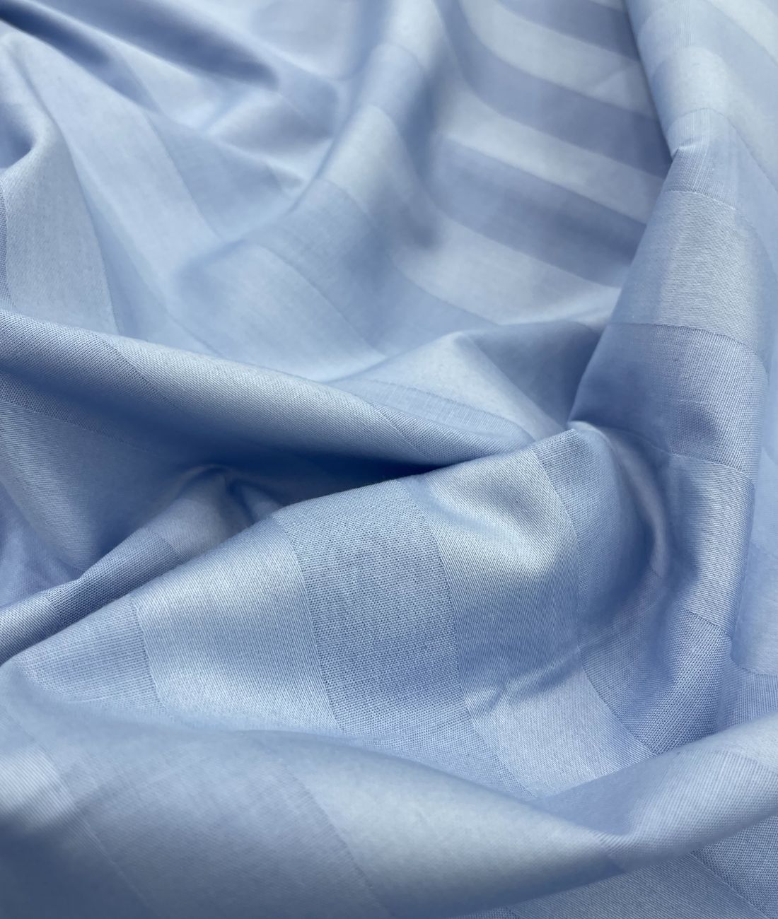 Self Stripe Luxury Giza Cotton Fabric for Men's Shirt