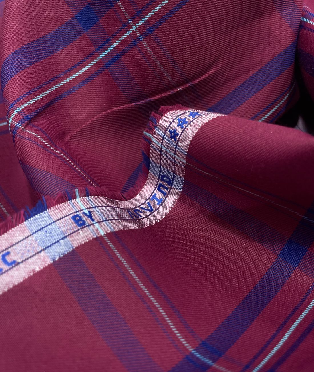 Arvind Checks Premium Cotton Fabric for Men's Shirt