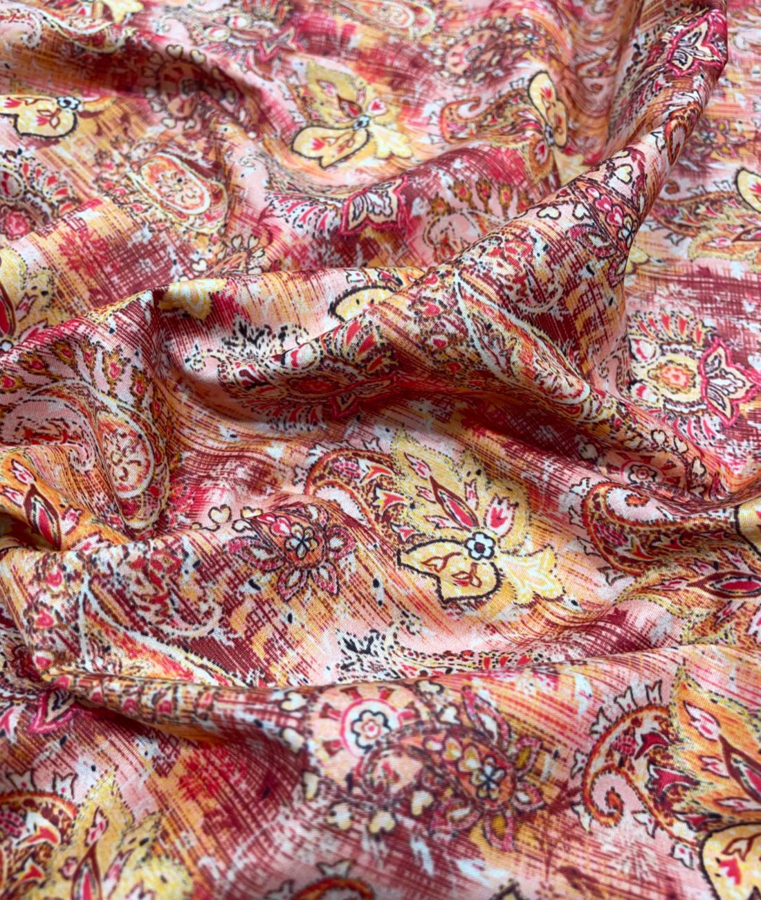 Heavy Printed Giza Cotton Fabric for Men's Shirt & Kurta