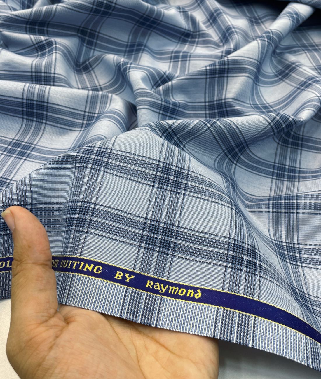 Raymond Premium Checks Suiting Fabric