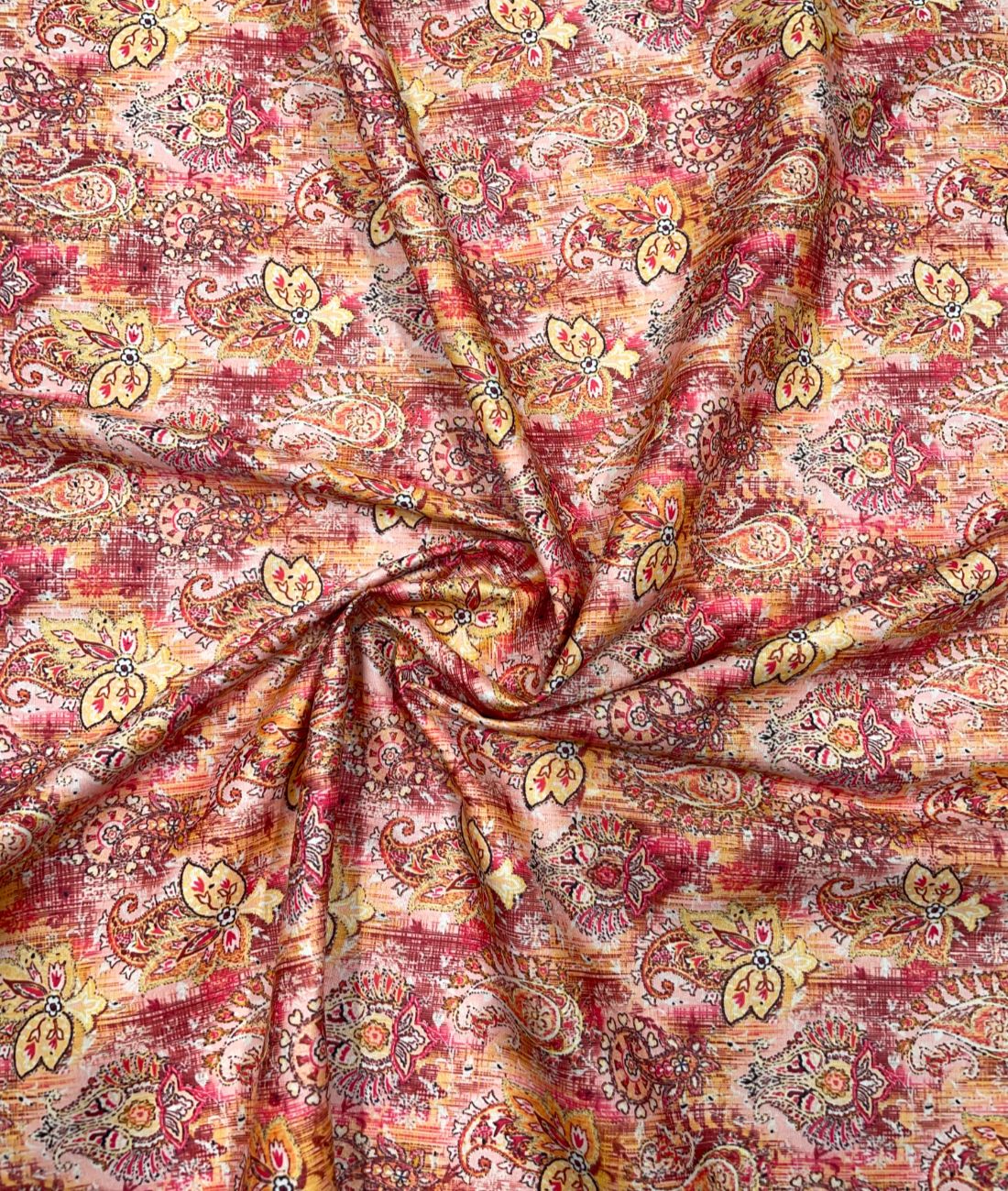 Heavy Printed Giza Cotton Fabric for Men's Shirt & Kurta