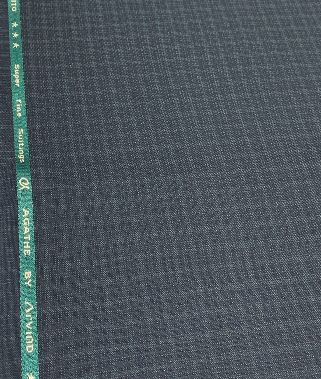 Arvind Small Checkered Suiting Fabric for Suits & Pants