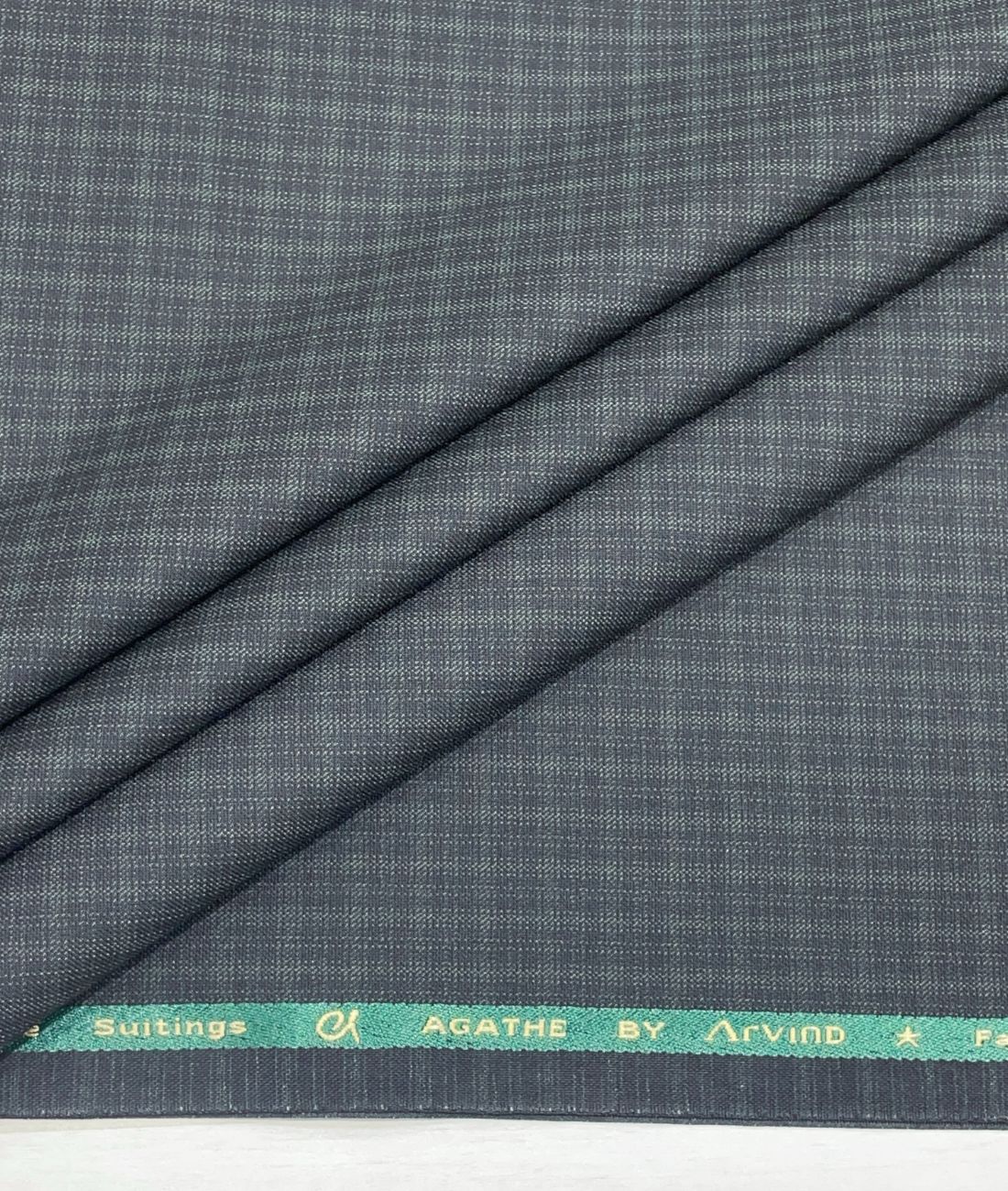 Arvind Small Checkered Suiting Fabric for Suits & Pants
