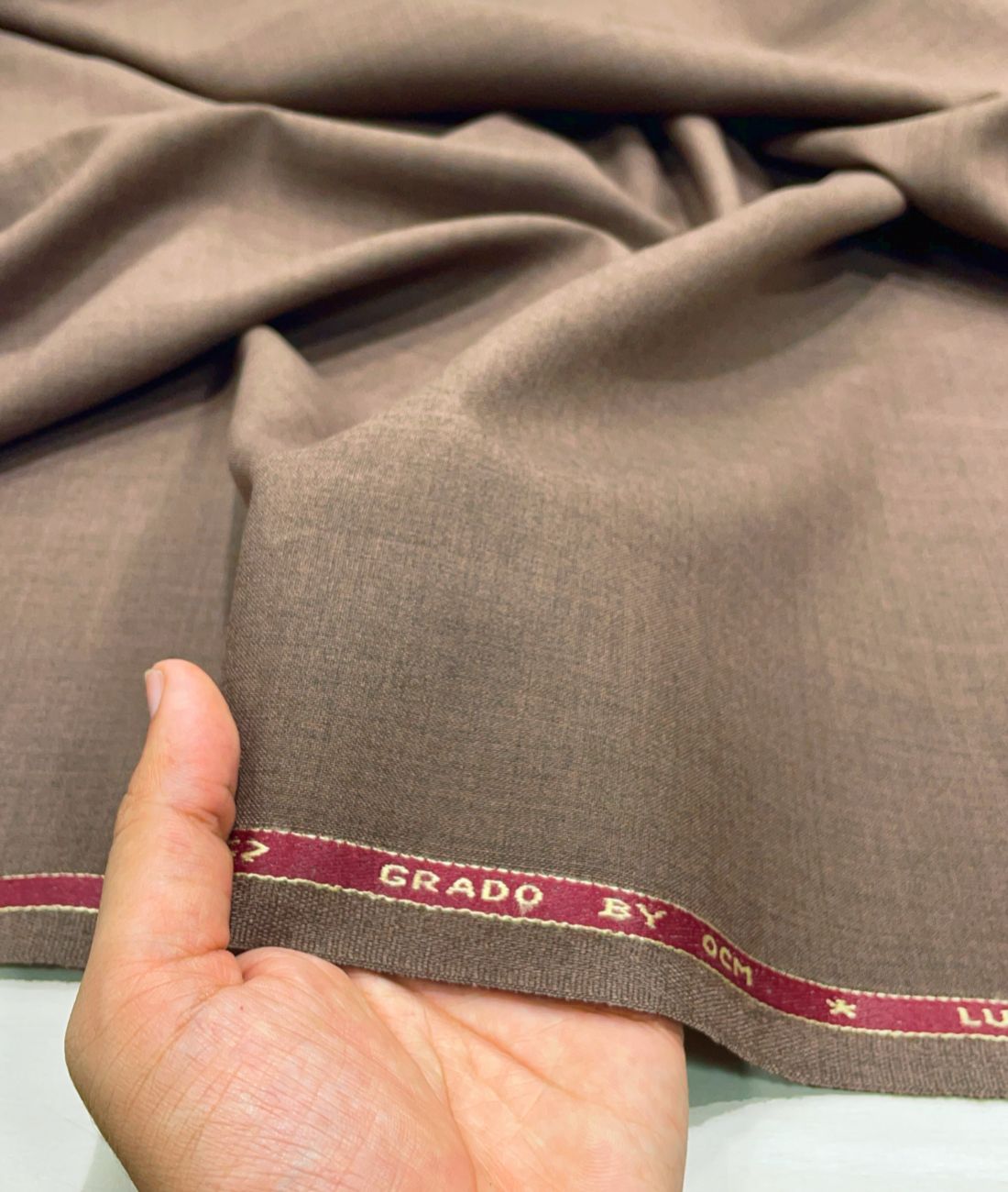 OCM Ultra Luxury Merino Wool Blend Suiting Fabric