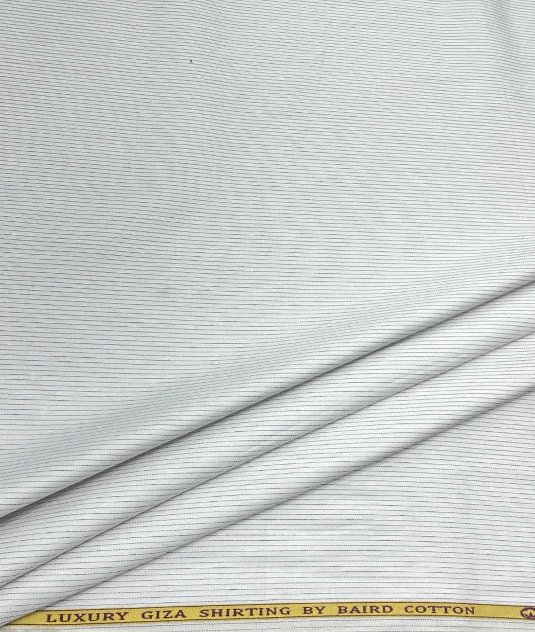 Burgoyne Stripe Formal Luxury Giza Cotton Shirt Fabric