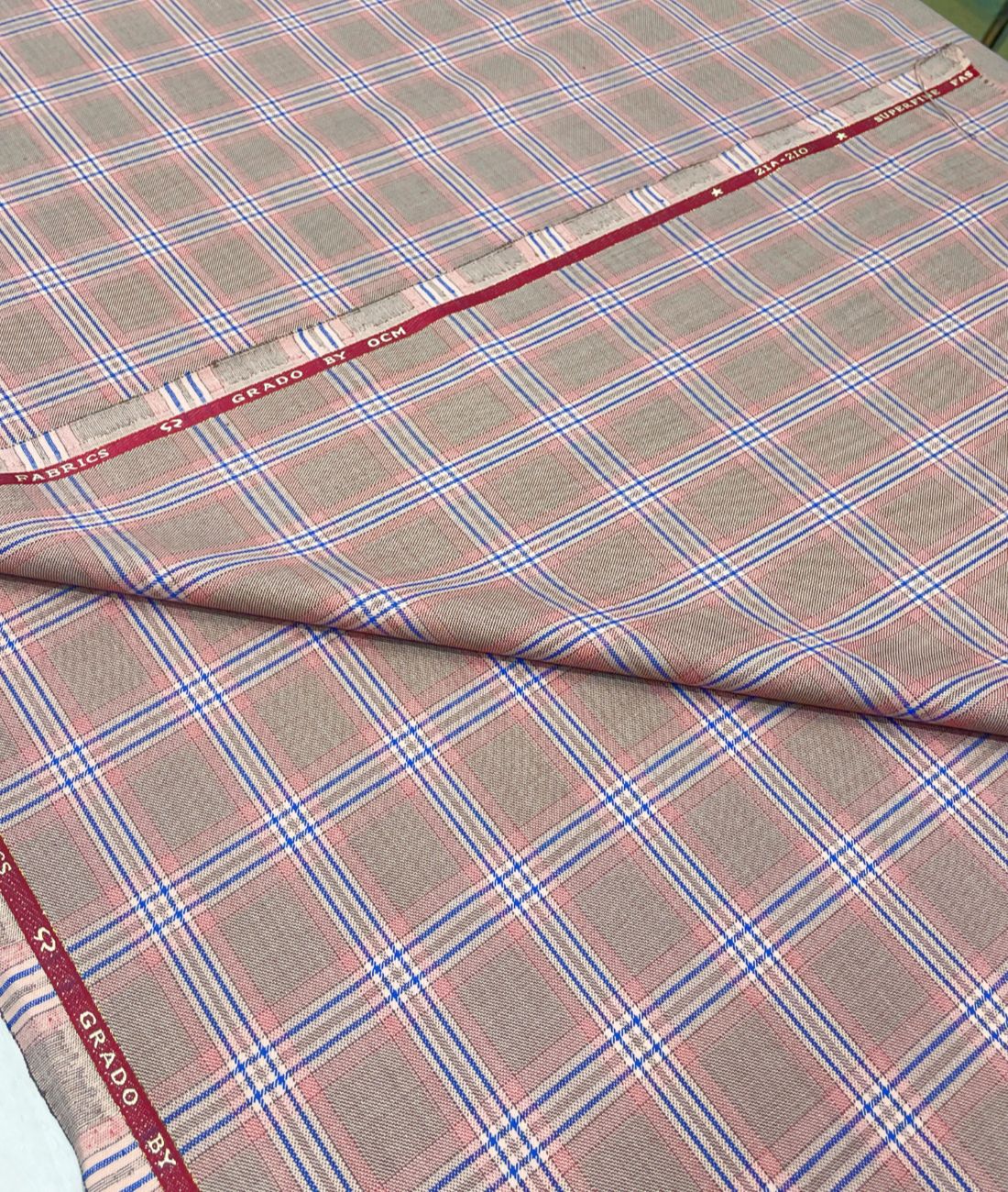 Grado Premium Checks Suiting for Balzer & Suits