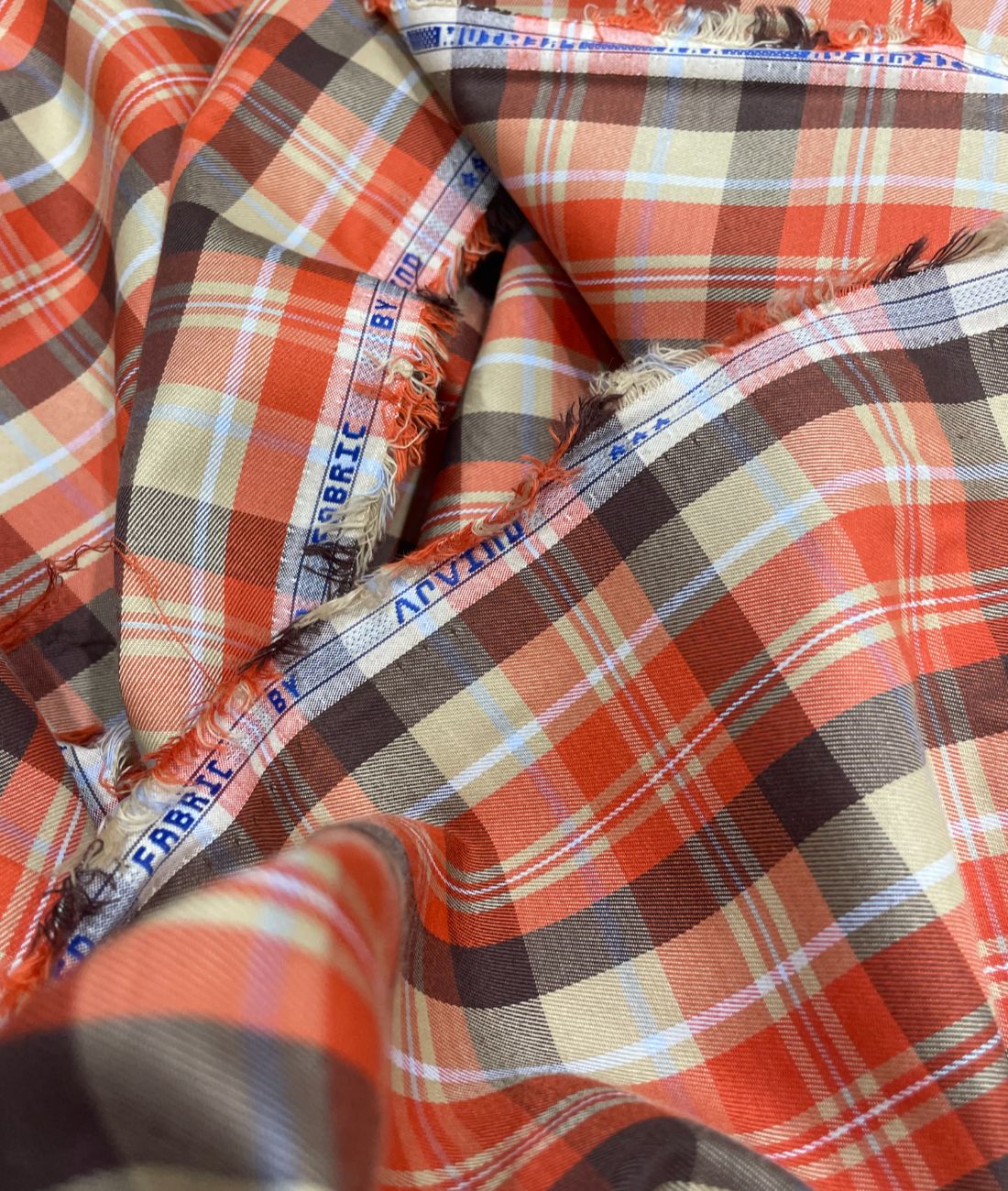 Arvind Premium Cotton Checks Fabric for Men's Shirt