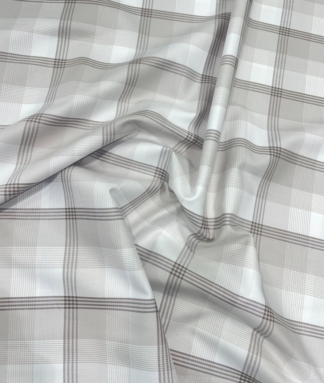 Premium Checks Luxury giza Cotton Fabric for Men's Shirt