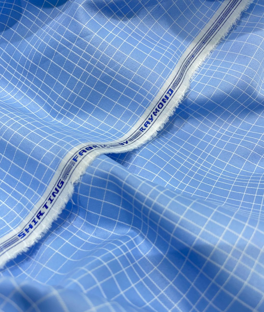 Raymond Small Checks Premium Fabric for Men's Shirt