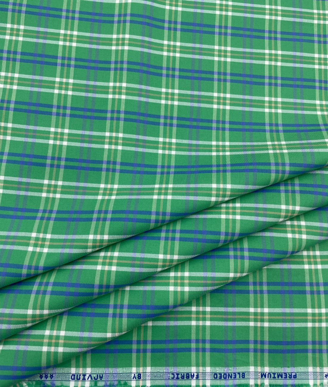 Arvind Checks Premium Cotton Fabric for Shirt