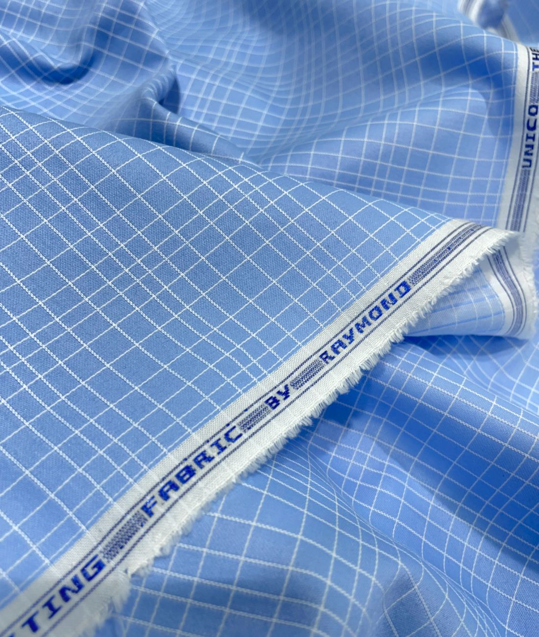 Raymond Small Checks Premium Fabric for Men's Shirt