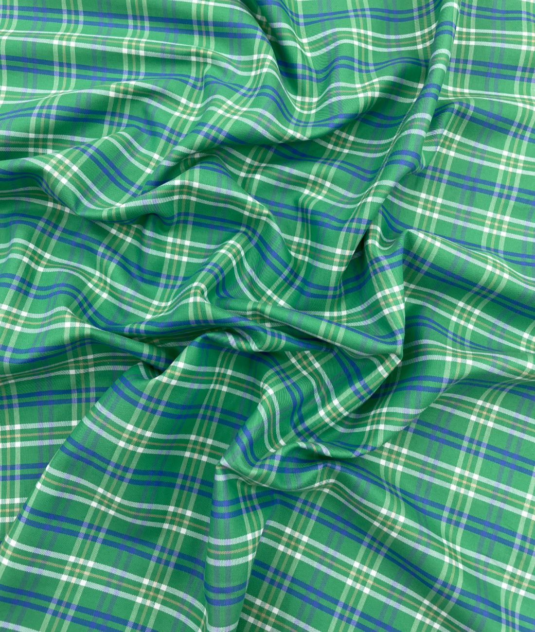 Arvind Checks Premium Cotton Fabric for Shirt