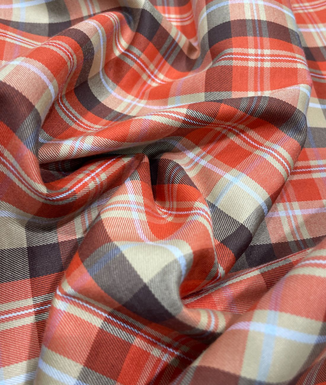 Arvind Premium Cotton Checks Fabric for Men's Shirt