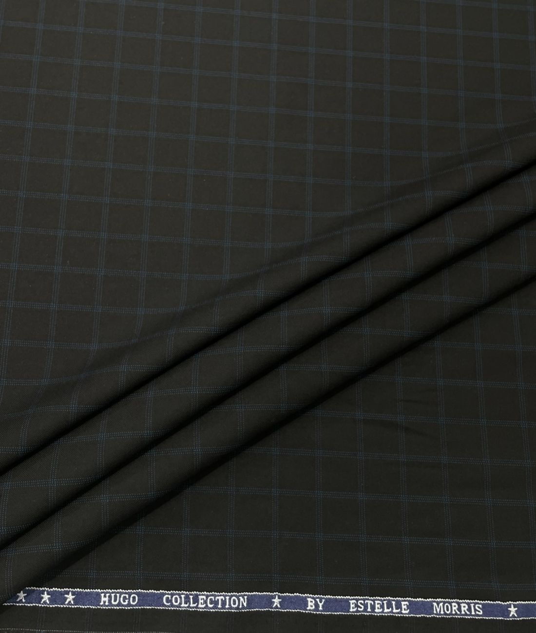 Estelle Morris Ultra Luxury Checkered Suiting Fabric for Suits & Pants