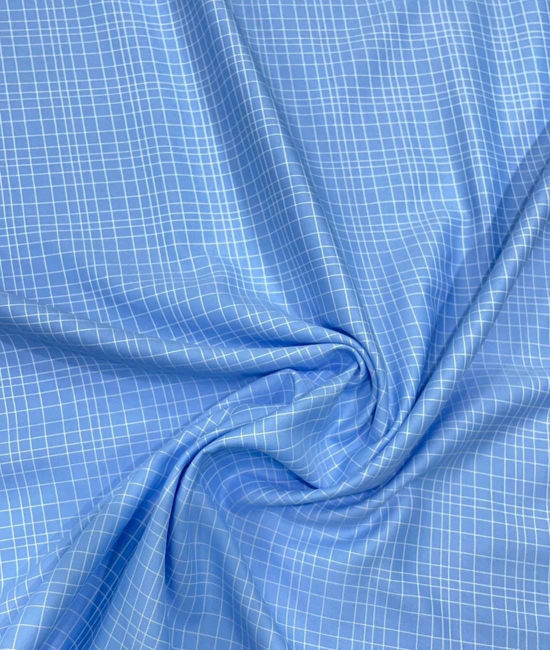 Raymond Small Checks Premium Fabric for Men's Shirt