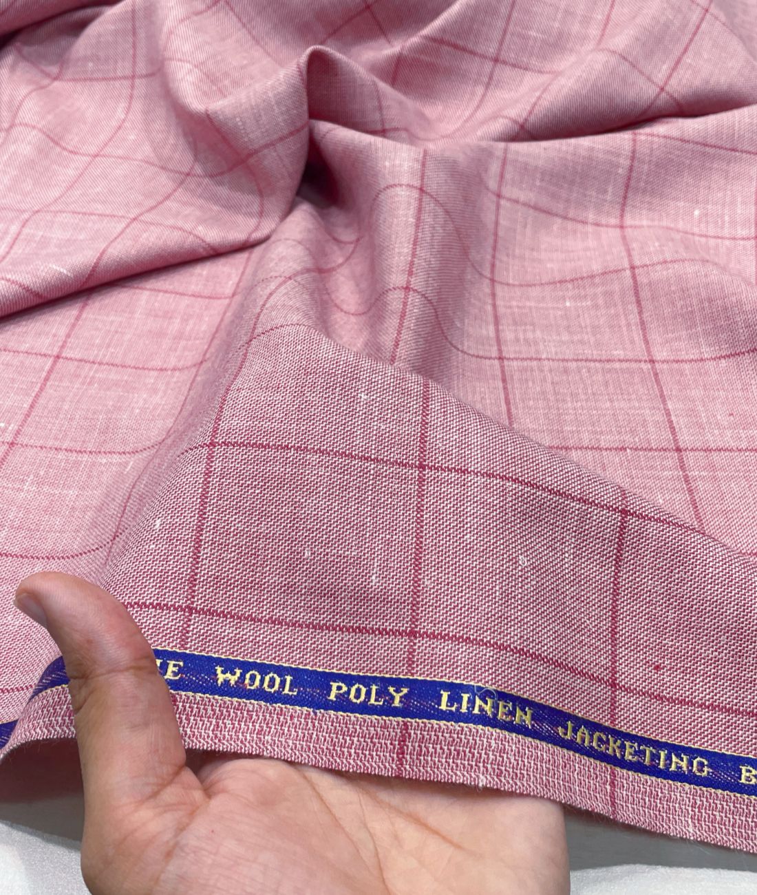 Raymond Wool + Linen Luxury Suiting Fabric for Blazer