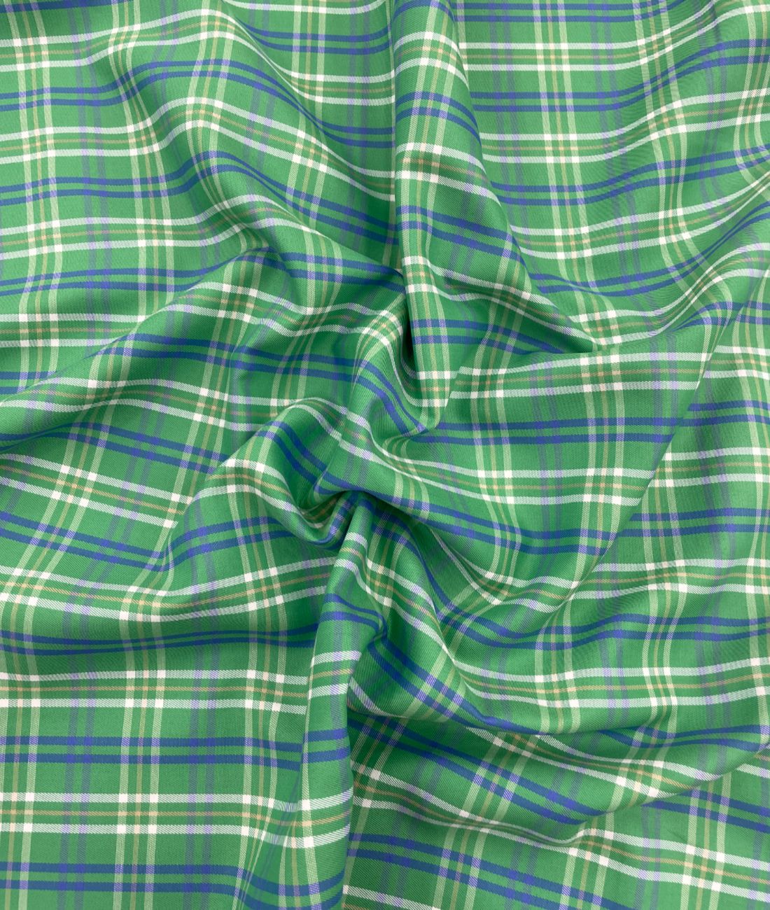 Arvind Checks Premium Cotton Fabric for Shirt