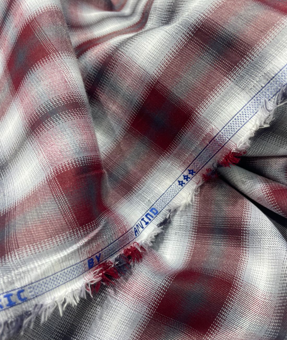 Arvind Blurred Unique Checks Fabric for Men's Shirt