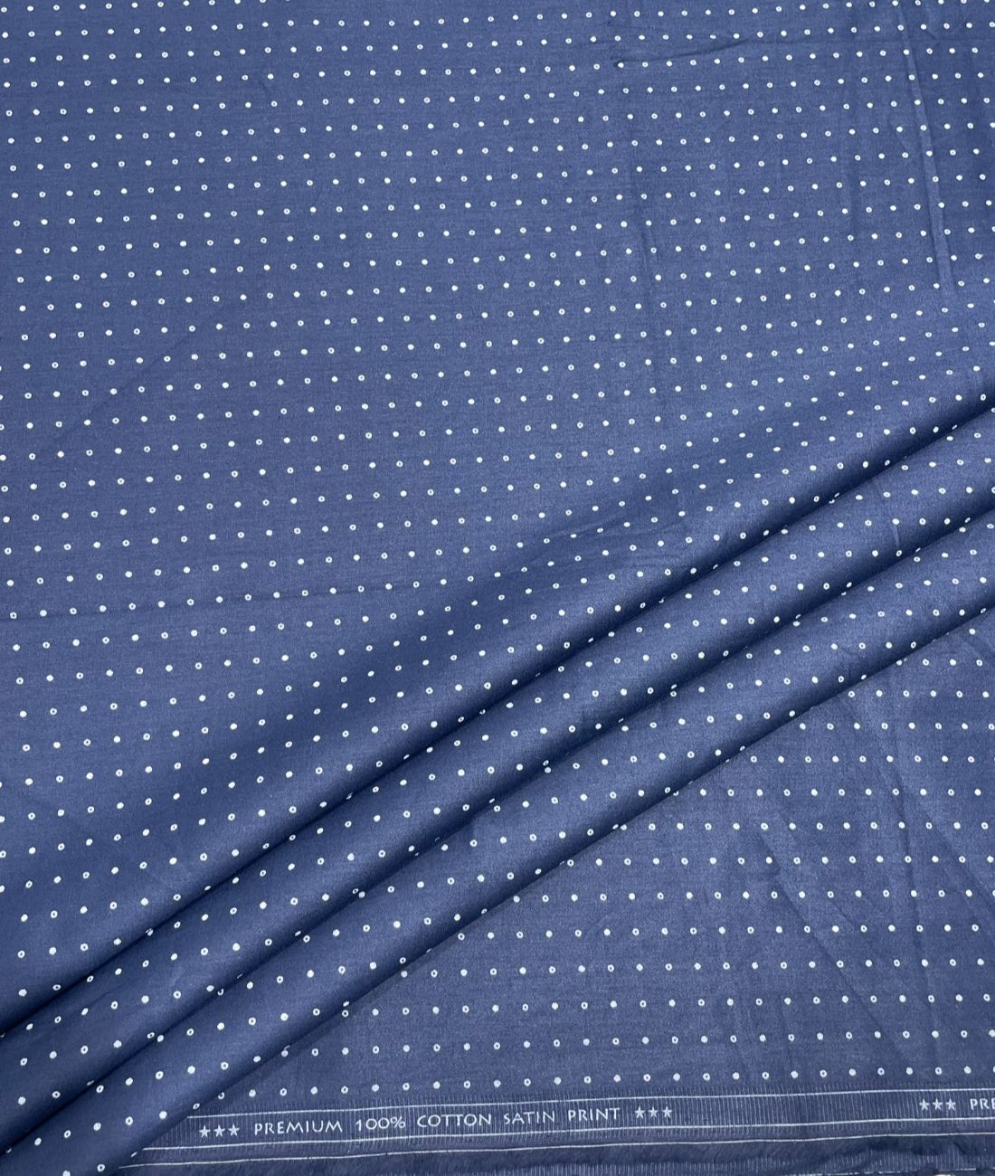 Raymond Dots Printed Giza Cotton Shirt Fabric for Mens's Shirt