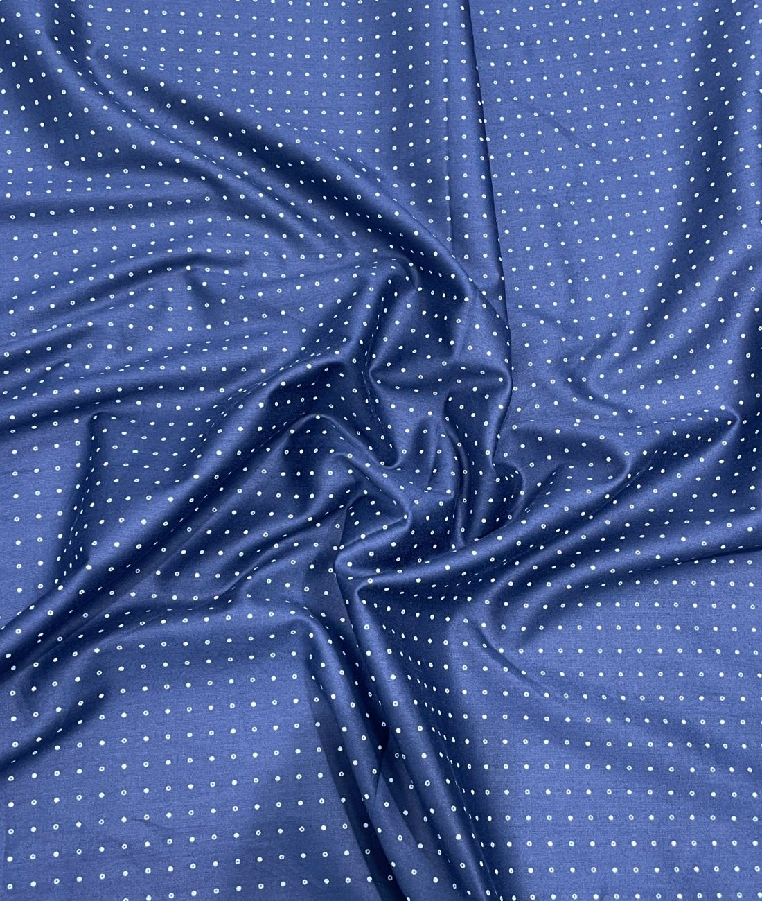 Raymond Dots Printed Giza Cotton Shirt Fabric for Mens's Shirt