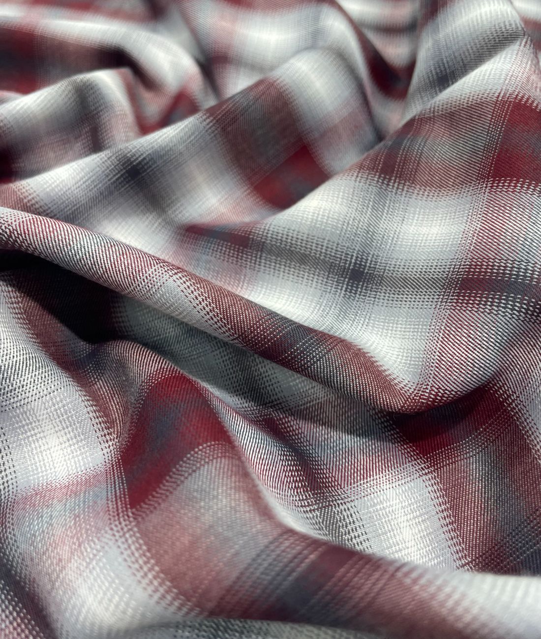 Arvind Blurred Unique Checks Fabric for Men's Shirt