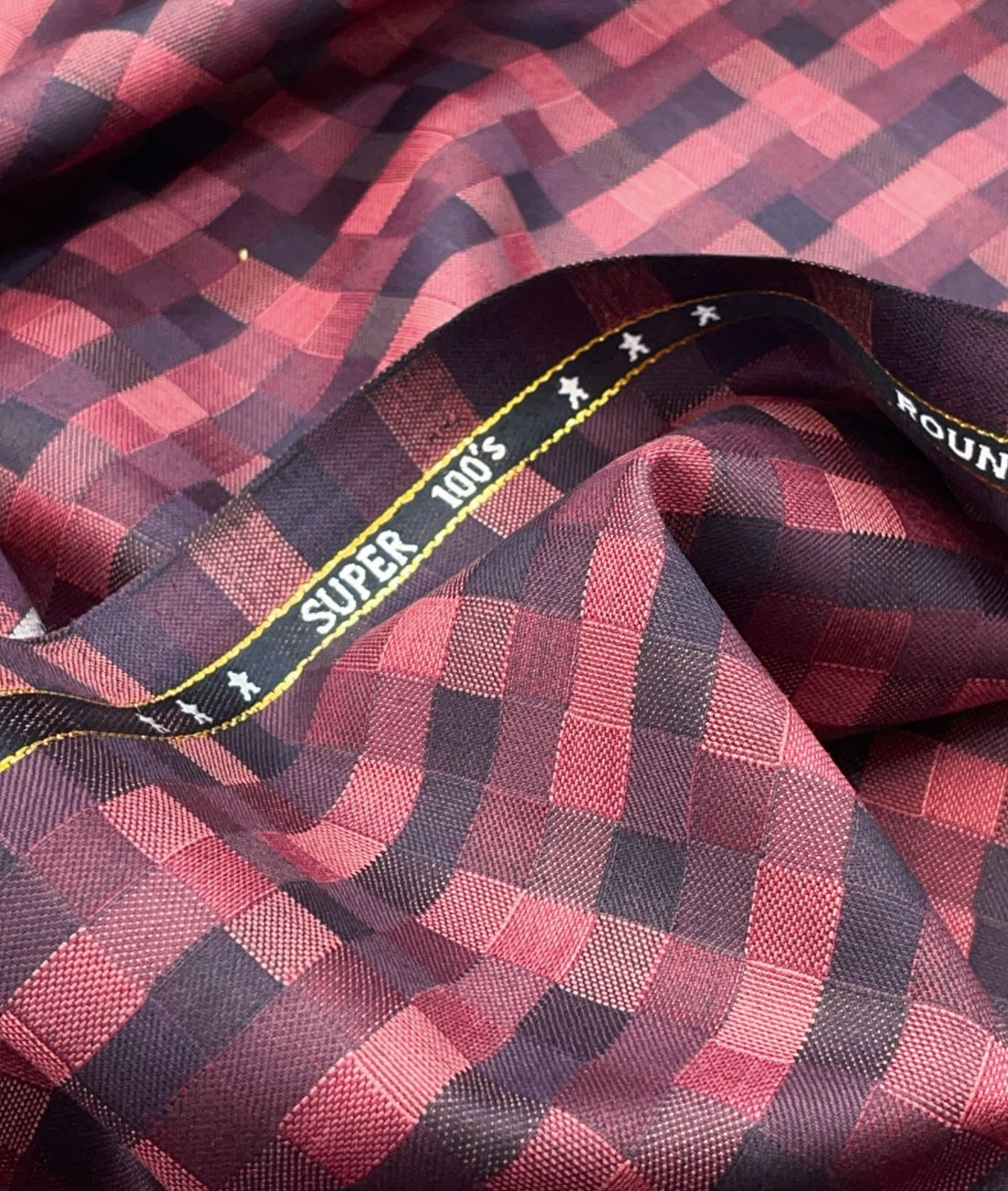 Super 100's Counts J.Hampstead Rich Suiting Fabric