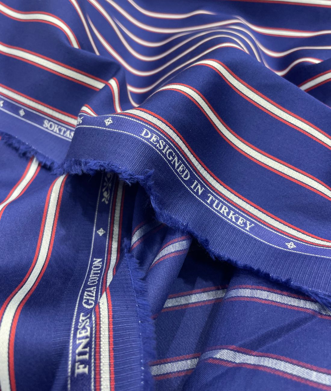 Soktas Stripe Made in Turkey Edition Luxury Giza Cotton Fabric