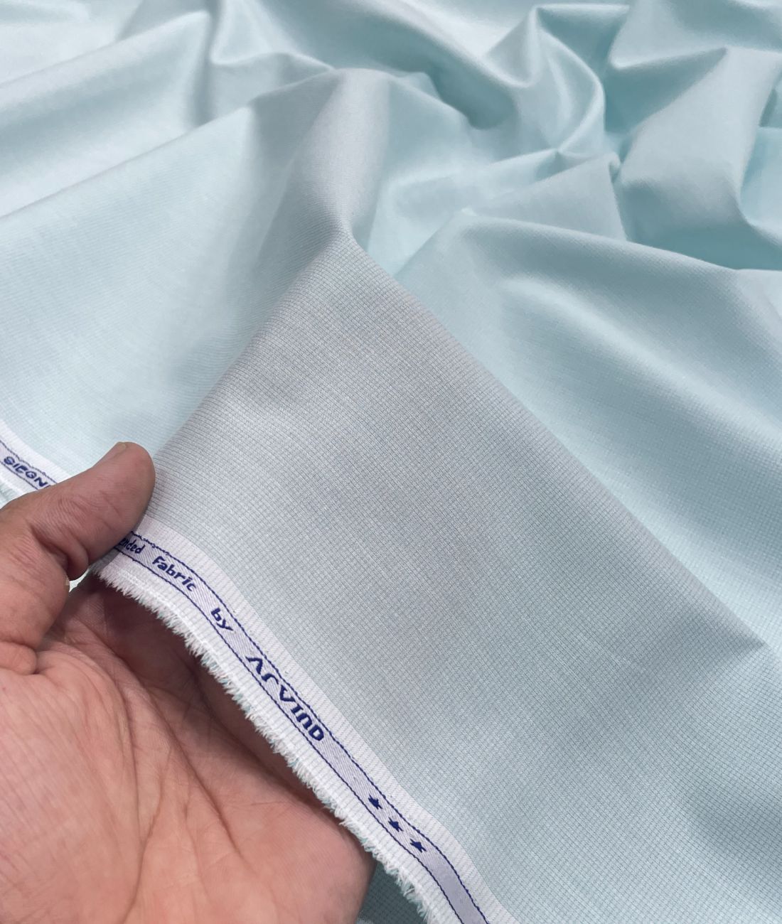 Arvind Premium Mens Cotton Fabric for Shirts