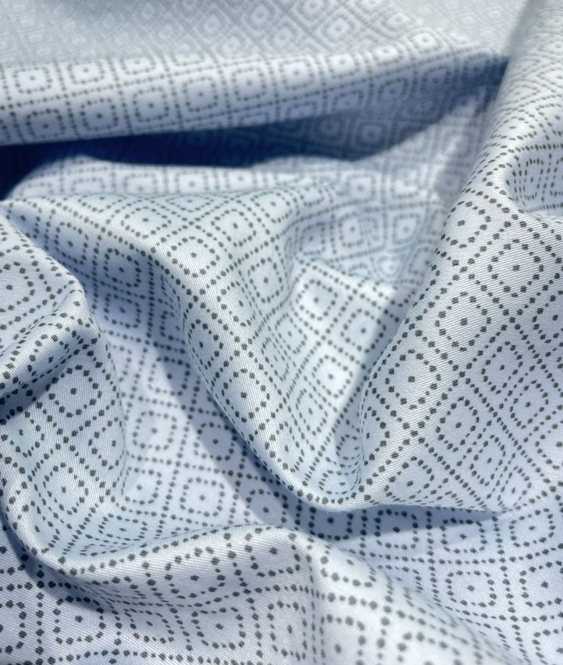 J.Hampstead Printed Luxury Giza Cotton Fabric Men's Shirt