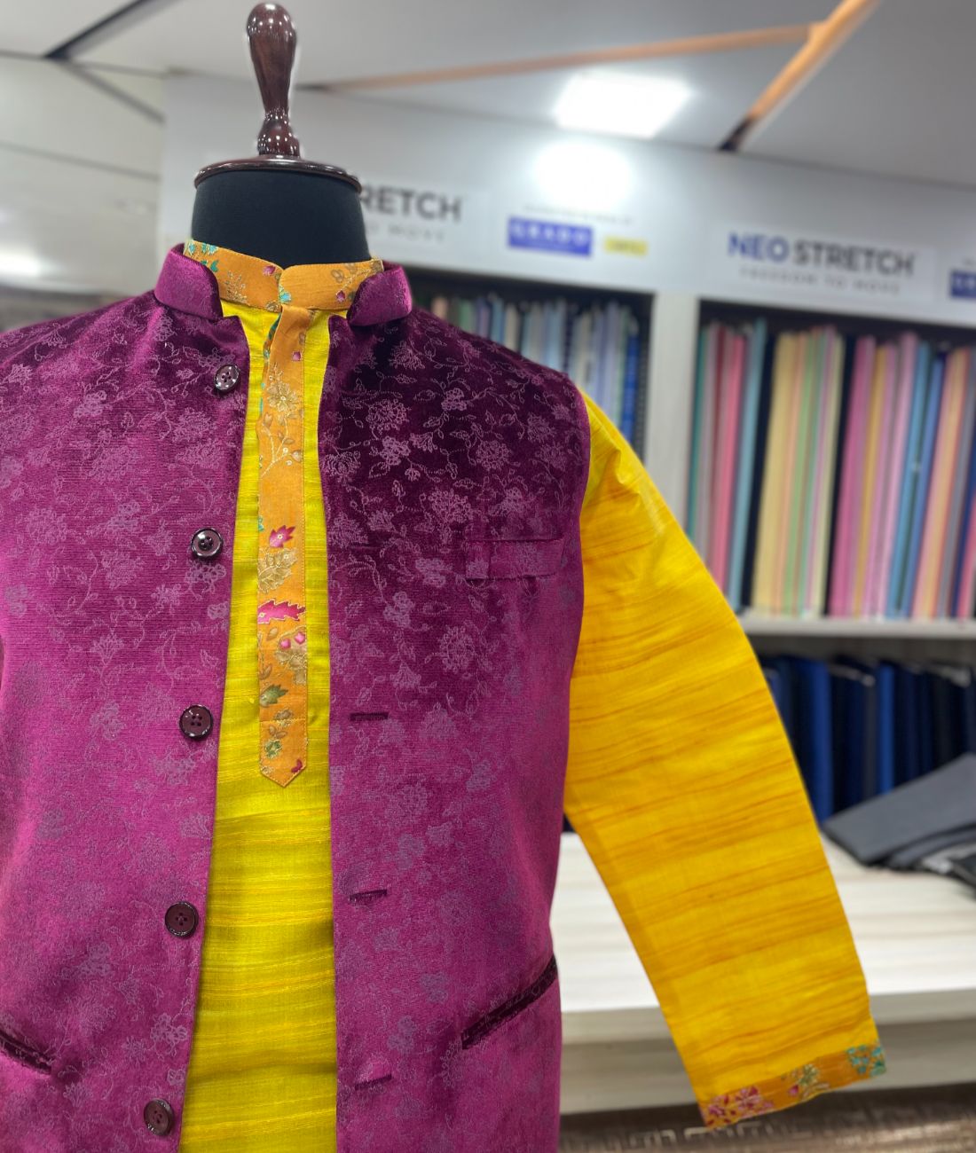 Designer Kurta & Sadri Set for Wedding Wear