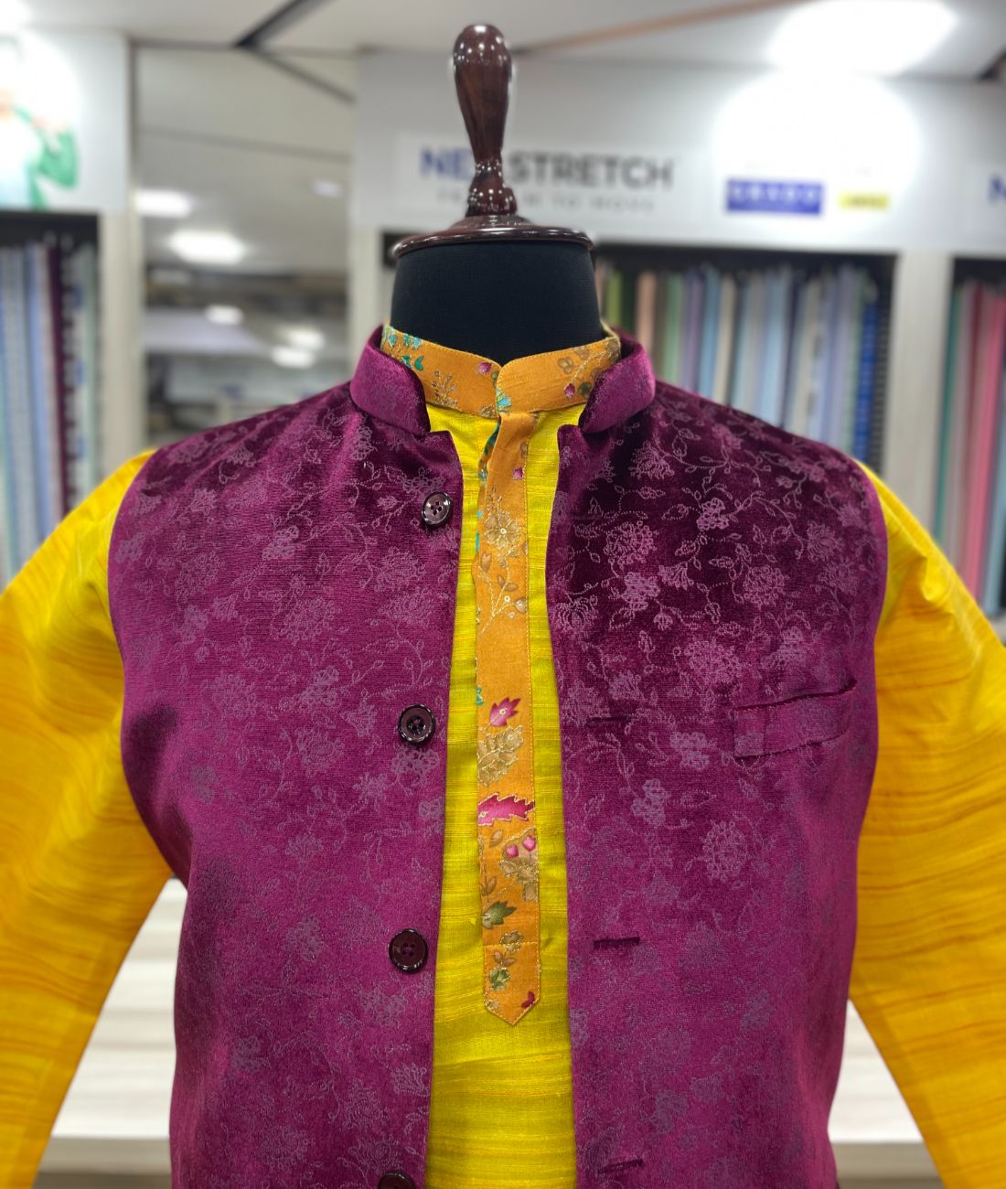 Designer Kurta & Sadri Set for Wedding Wear