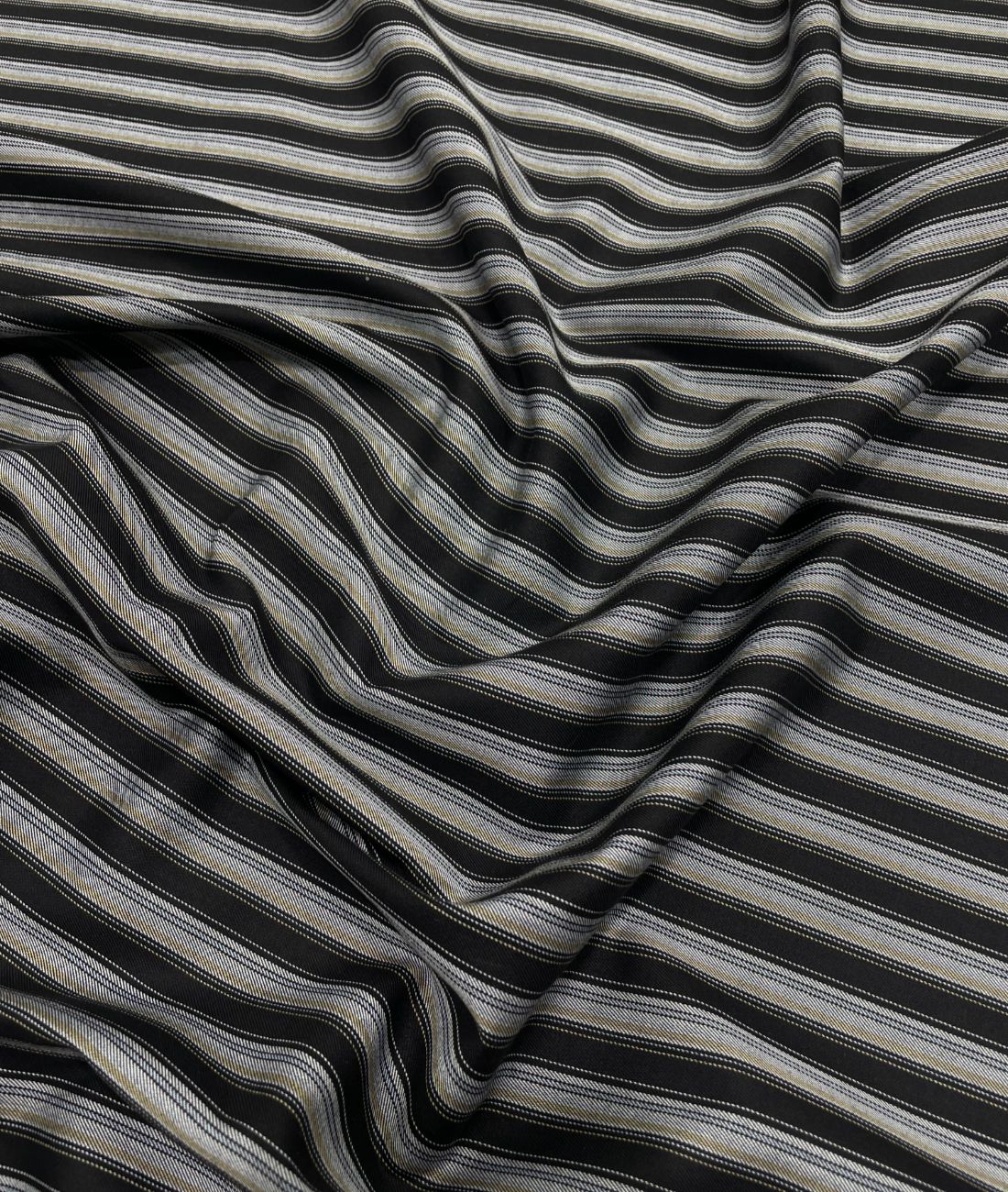 J.Hampstead Stripe Luxury 2 Ply Cotton Fabric for Premium Men's Shirt