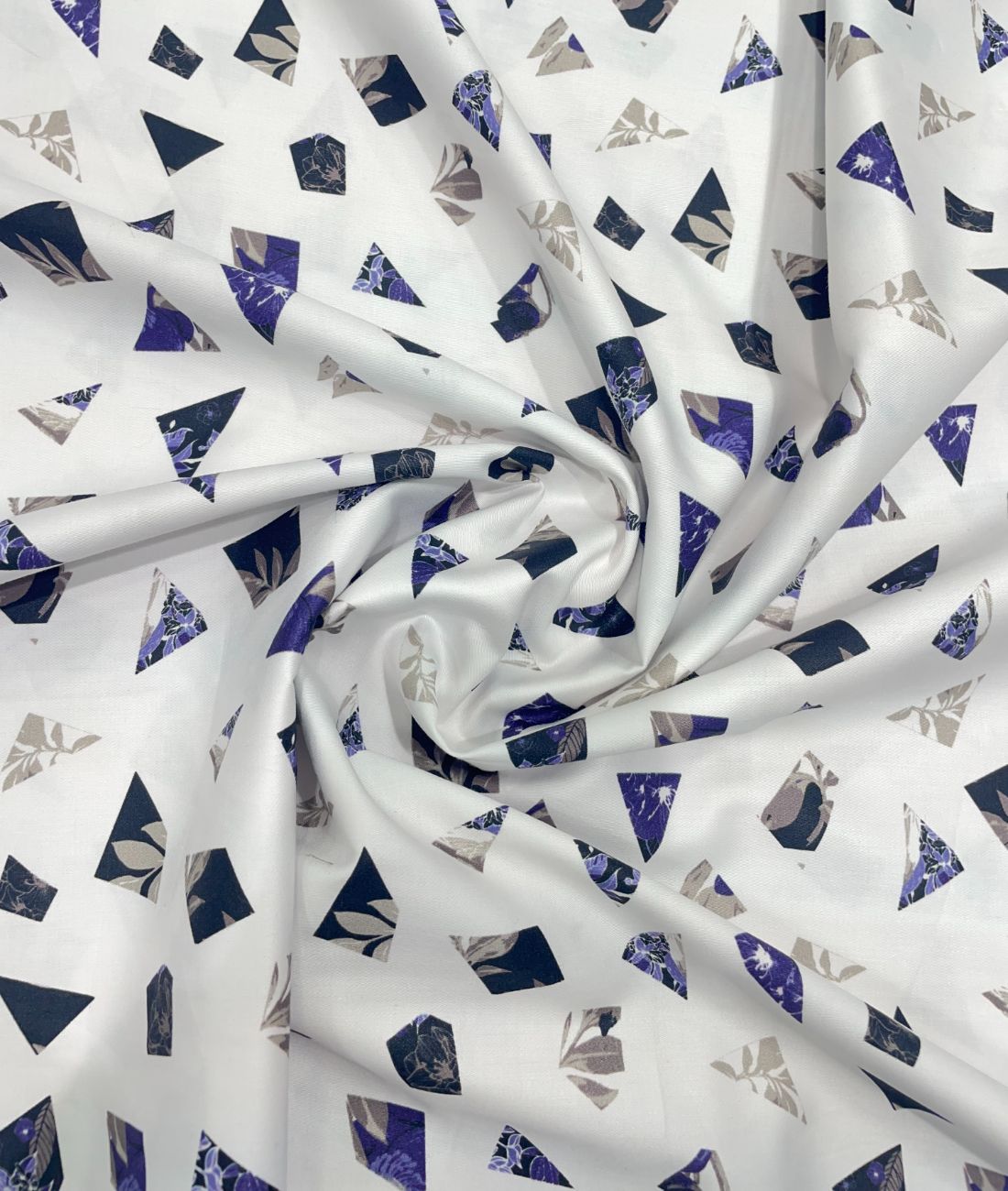 J.Hampstead White Exotic Ultra Luxury Giza Cotton Fabric for Shirt