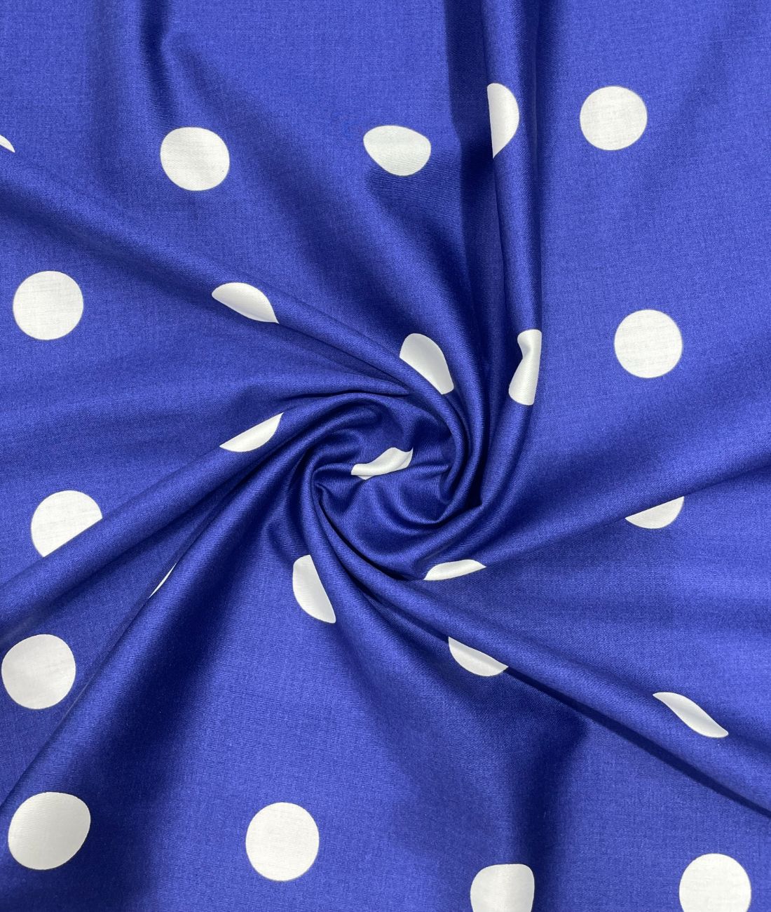 Designer Polka Dot Luxury Giza Cotton Shirt Fabric