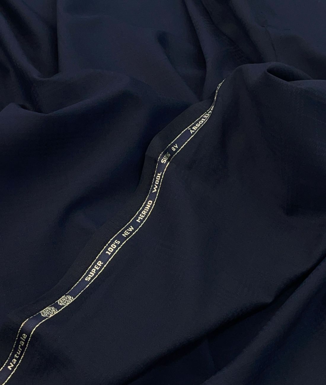 Super 100's Merino Wool Absoluto Elite Luxury Suiting Fabric
