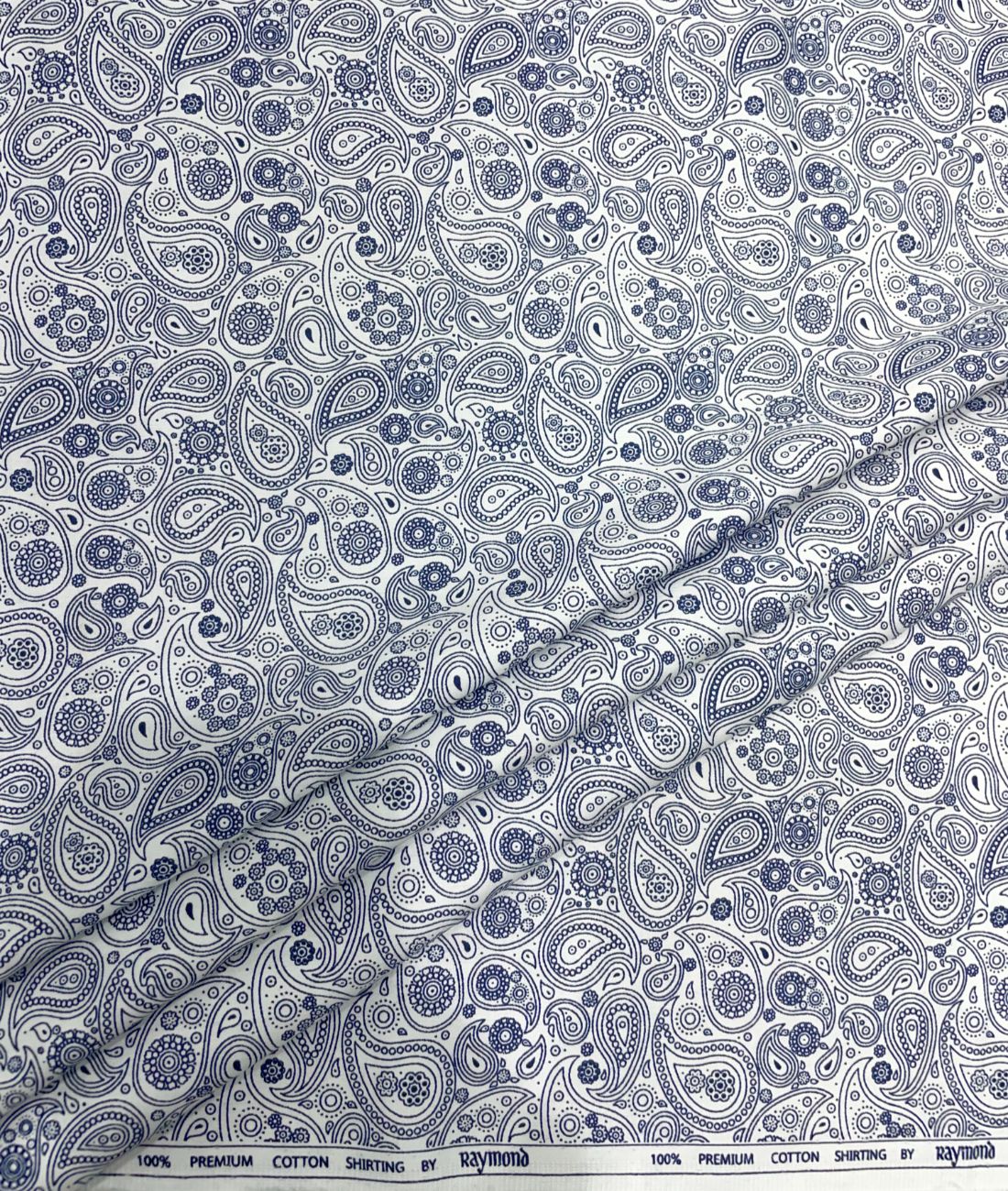 Raymond Paisley Print Designer Shirt Fabric