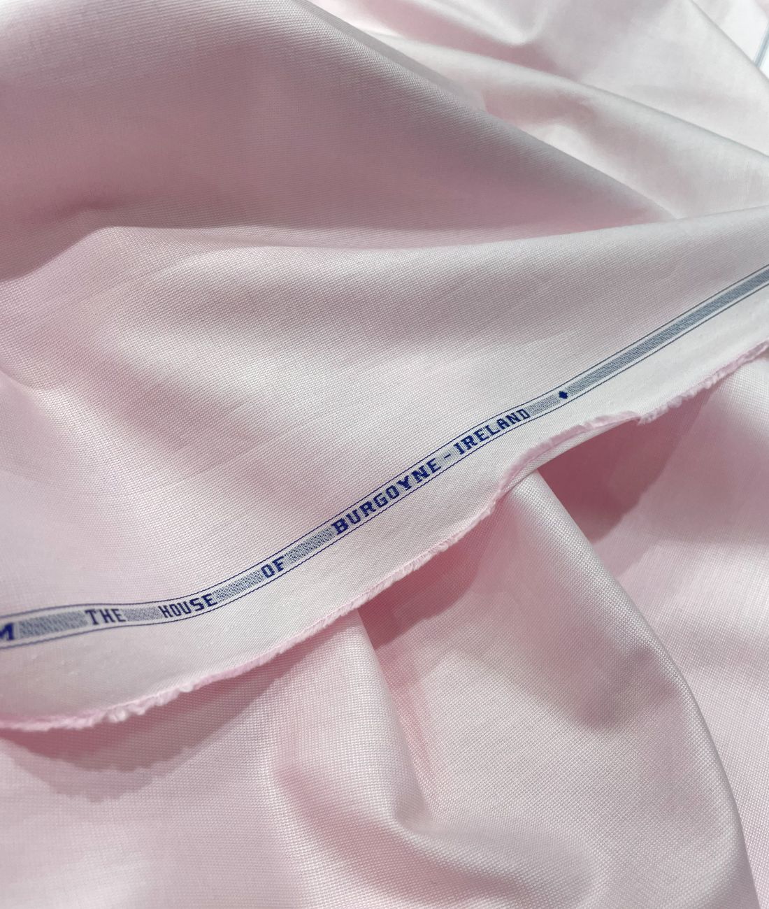 Burgoyne Luxury Hollywood Pink Color 2 Ply Giza Cotton Fabric