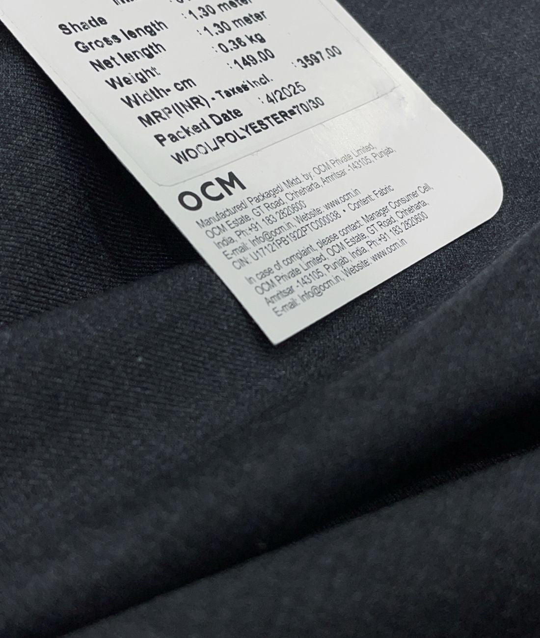 Super 120's Grado Ultra Luxury Suiting Fabric