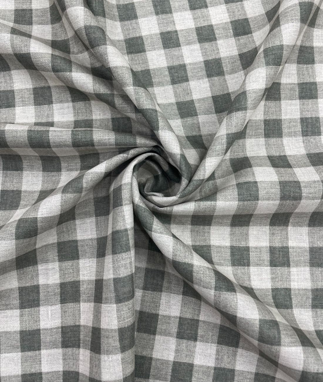 Blocks Patterned Linen Fabric for Shirt & Kurta