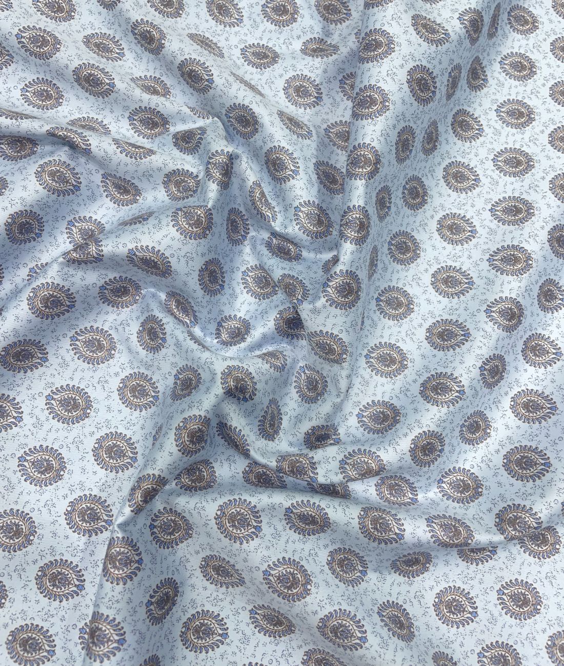 J.Hampstead Printed Luxury Giza Cotton Fabric for Men's Shirt