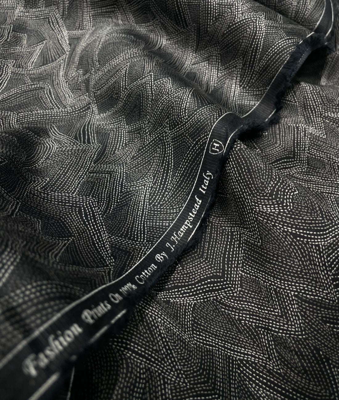 J.Hampstead Printed Luxury Giza Cotton Fabric for Men's Shirt