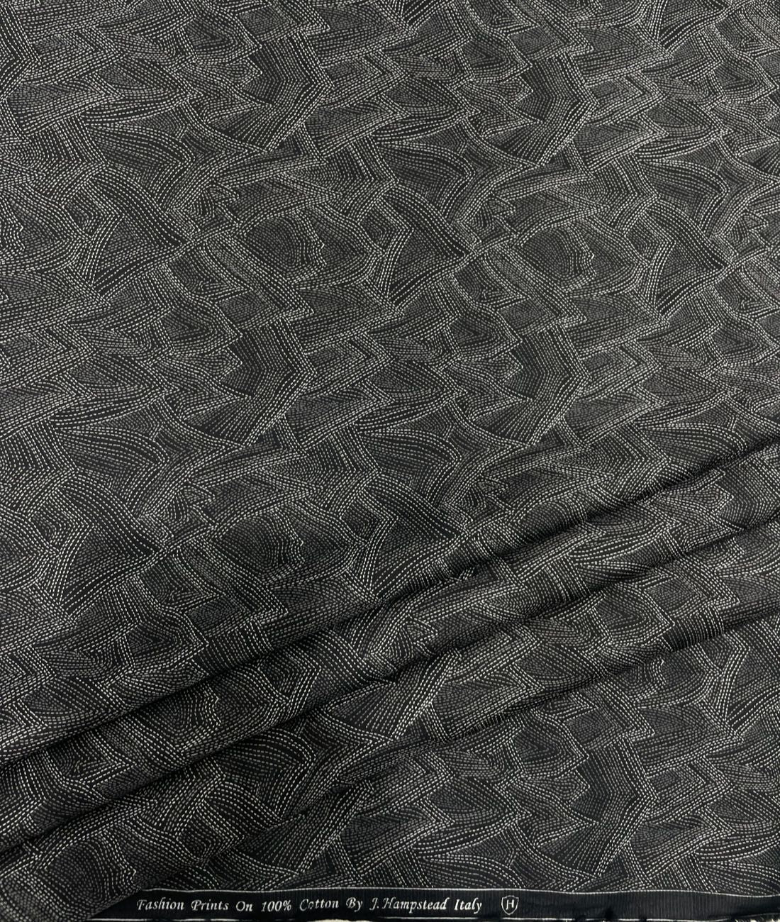 J.Hampstead Printed Luxury Giza Cotton Fabric for Men's Shirt