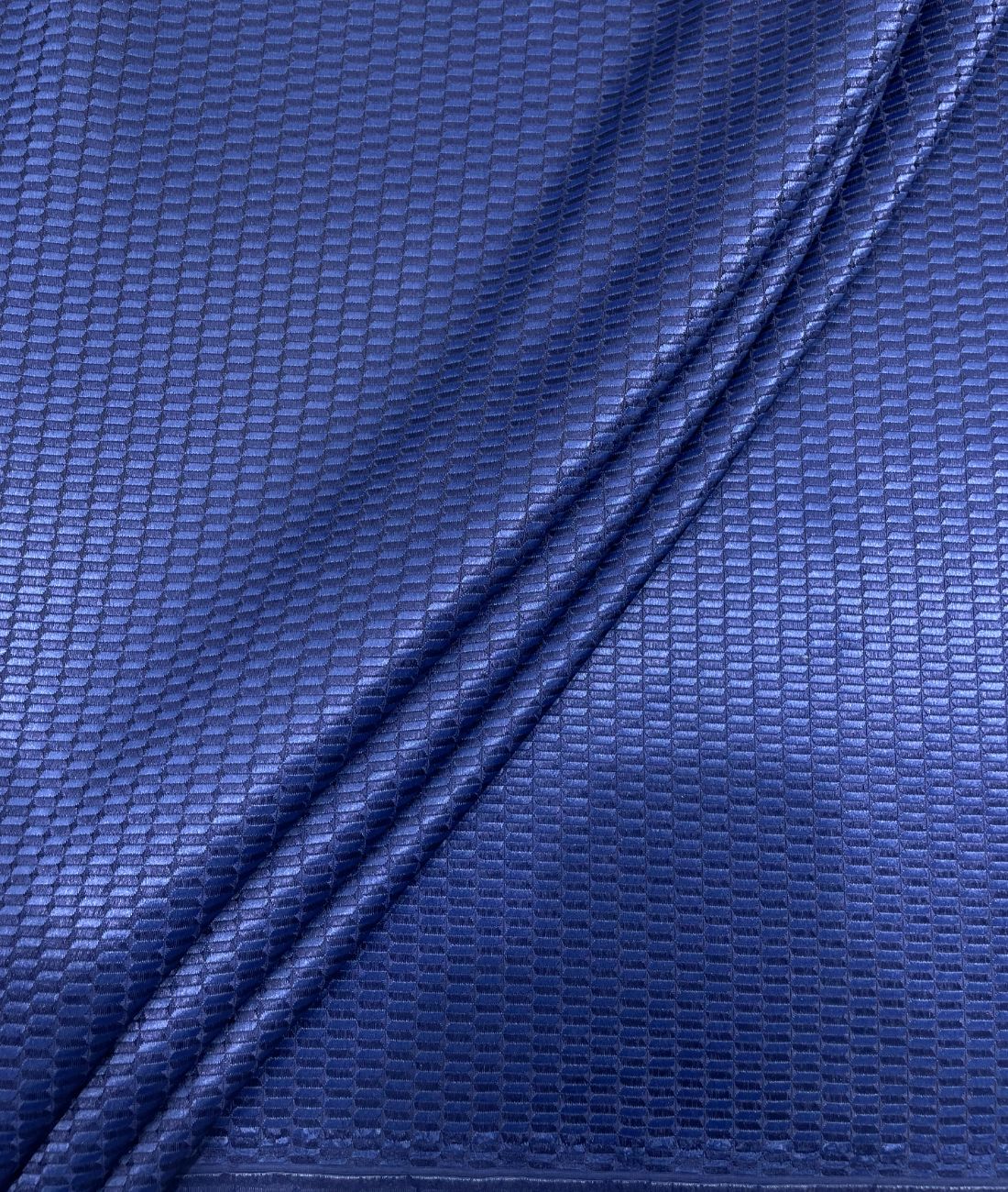 Blue Designer Suiting Fabric
