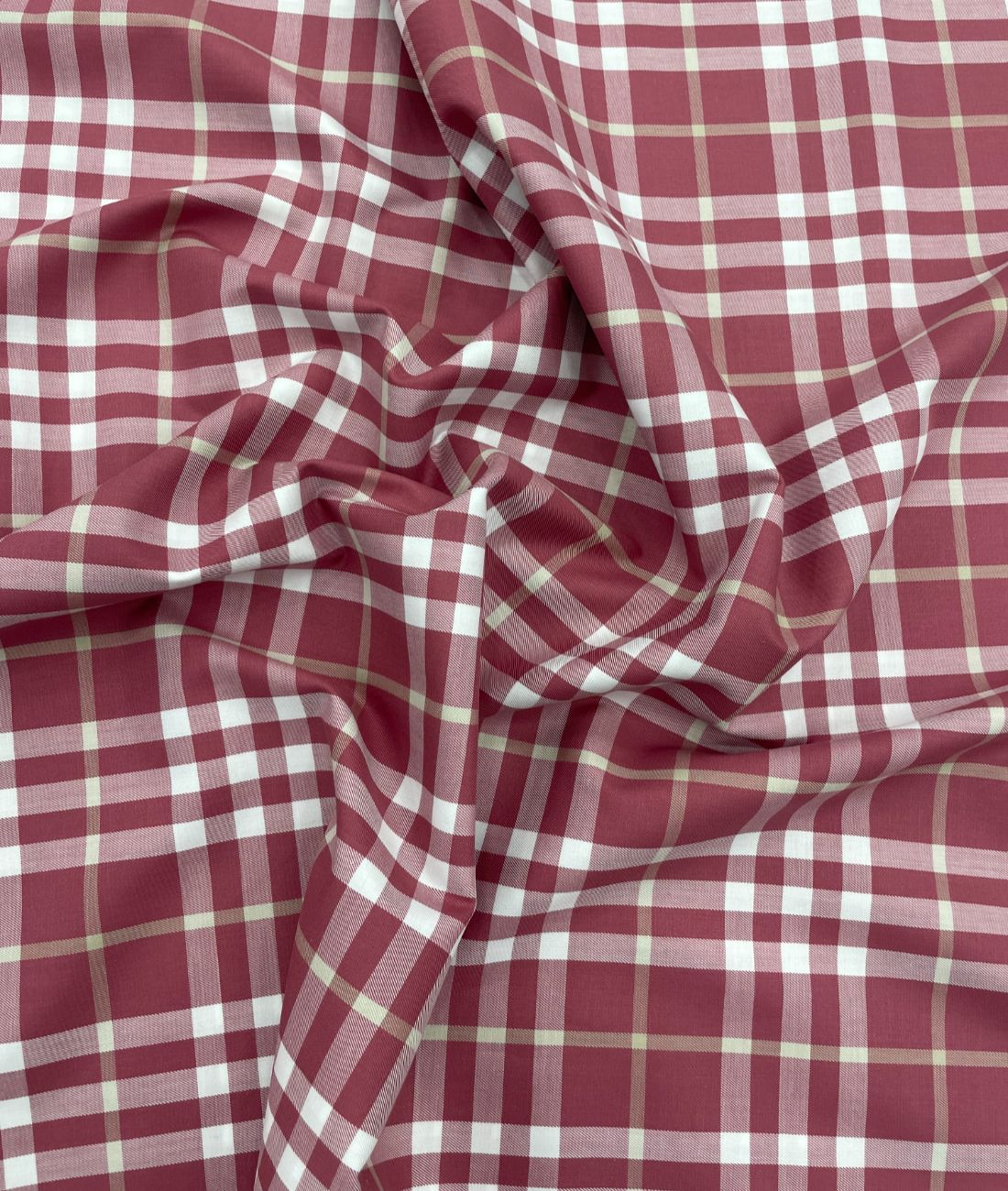 J.Hampstead Checks Luxe Edition Giza Cotton Fabric