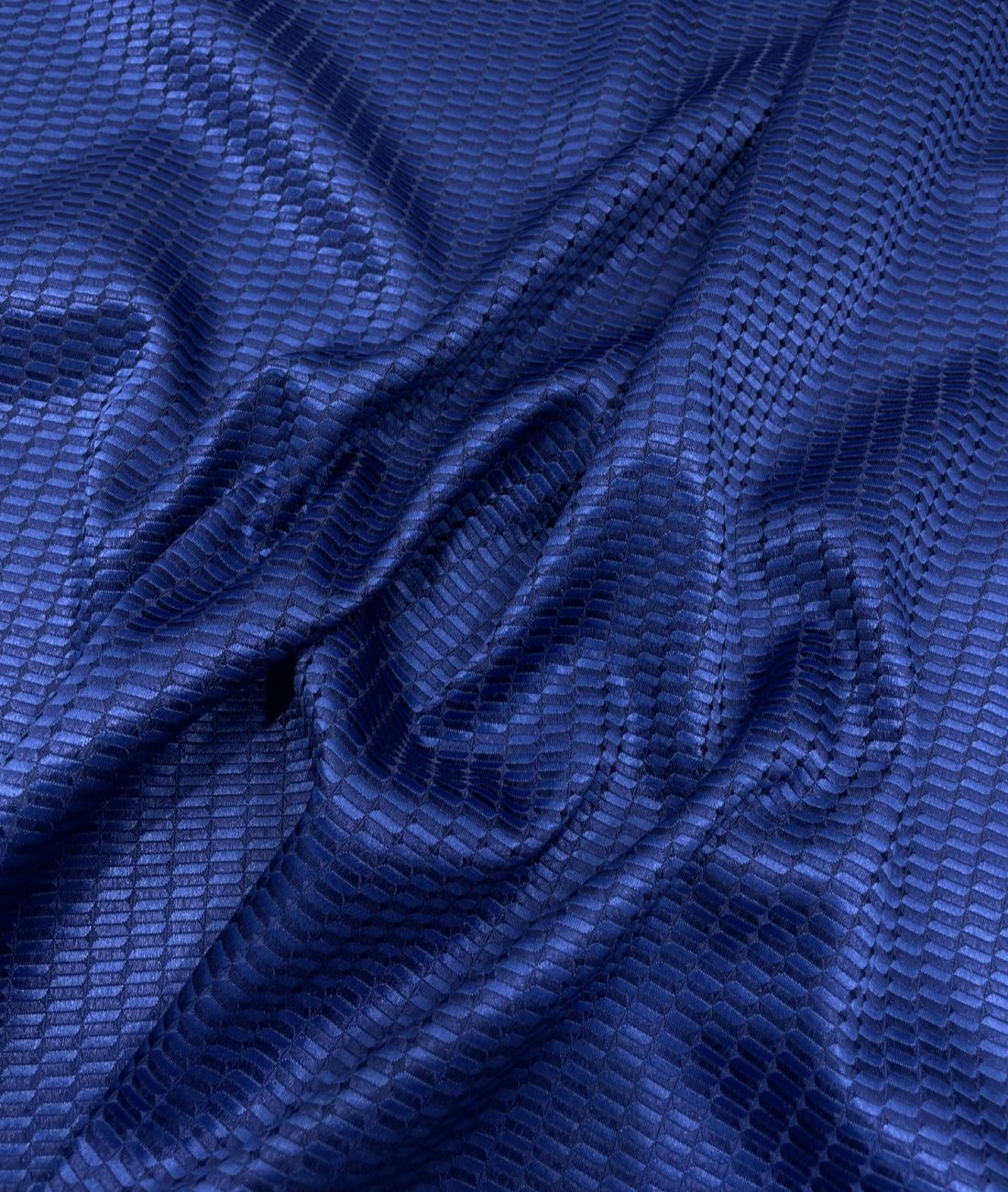 Blue Designer Suiting Fabric