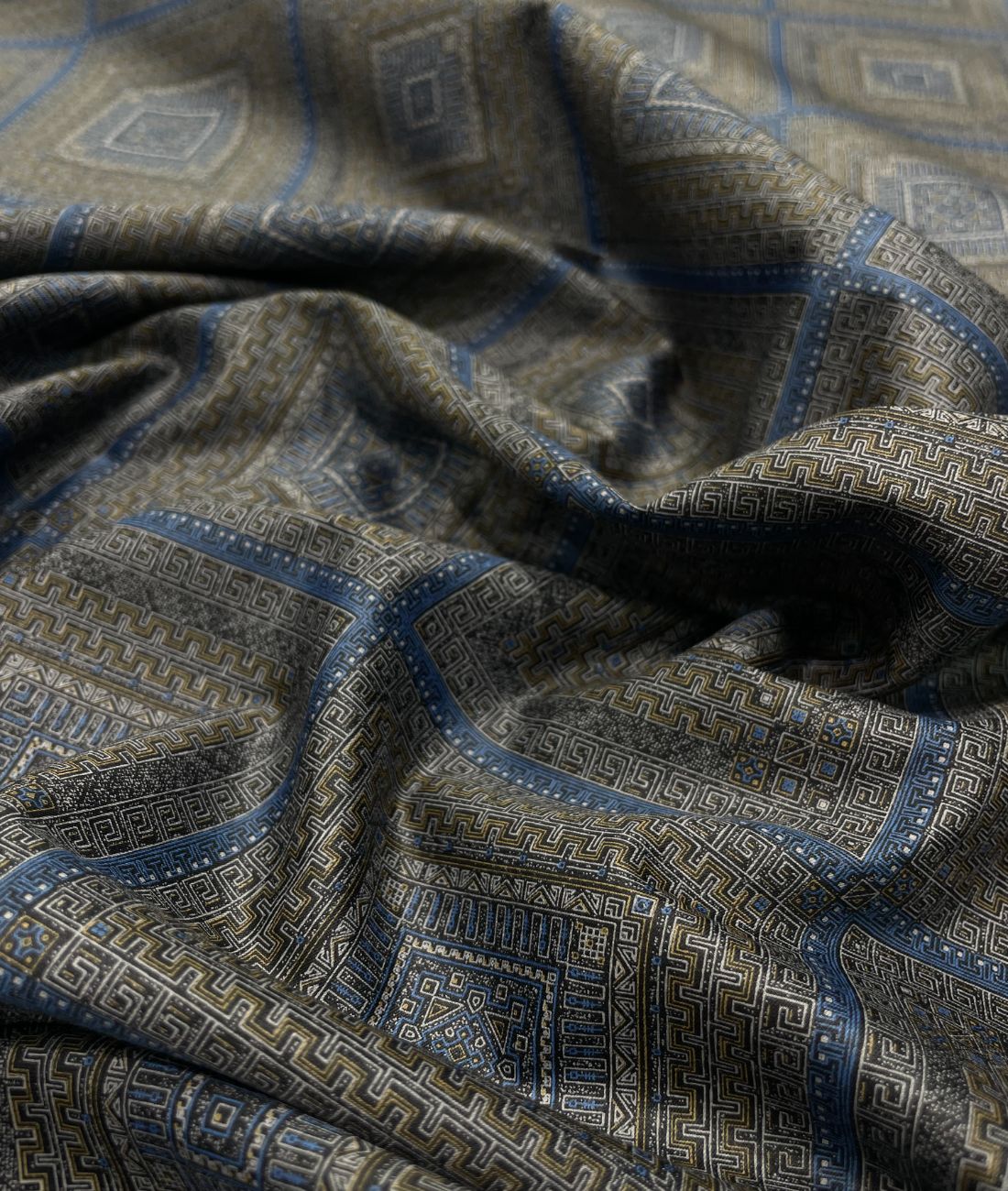 J.Hampstead Printed Luxury Giza Cotton 2 Ply Fabric for Shirt