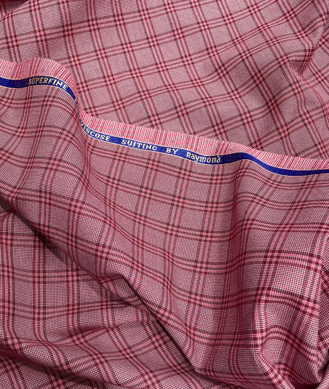 Raymonds Checks Suiting Fabric
