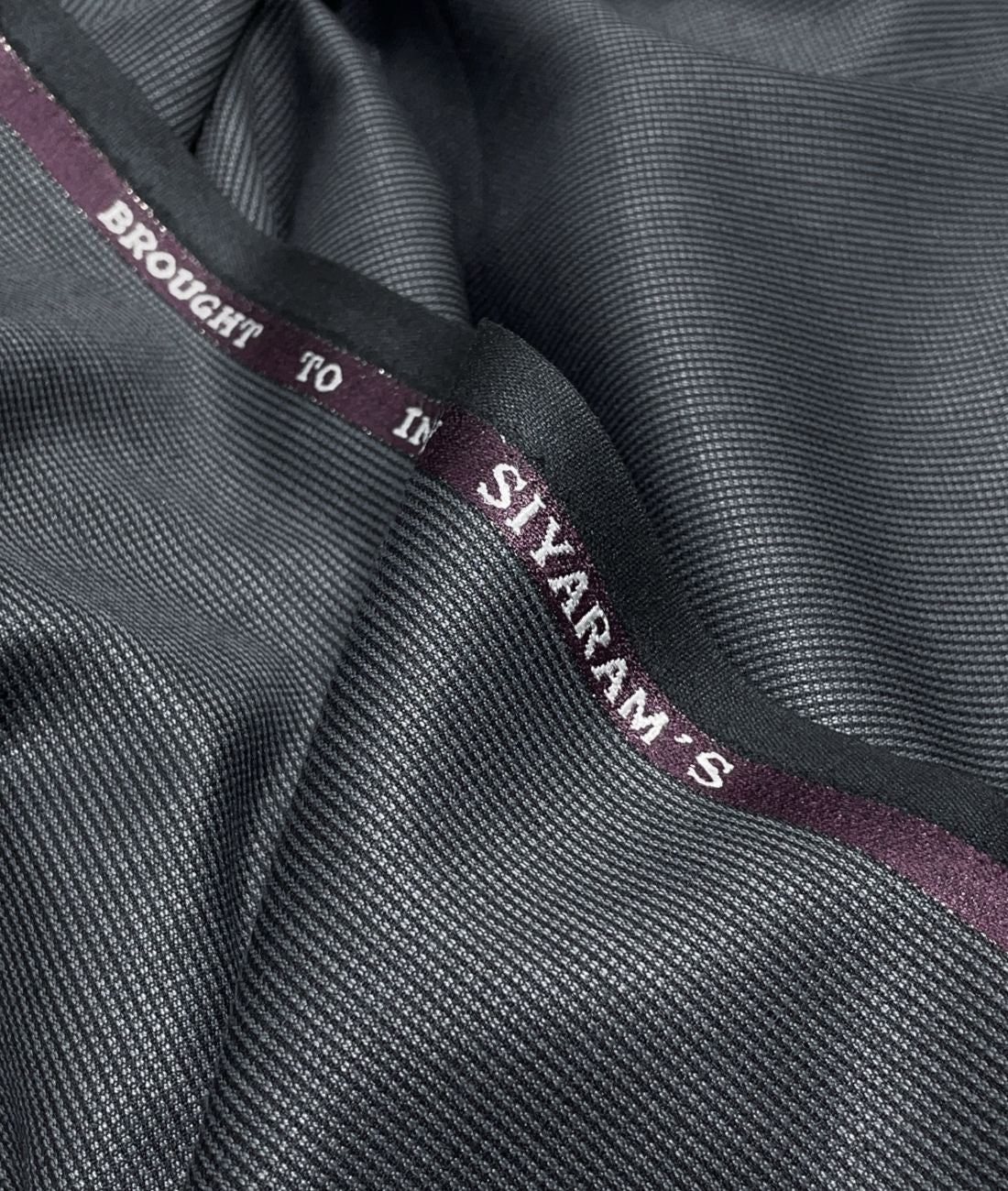 Siyaram's Merino Wool Blended Luxe Suiting Fabric