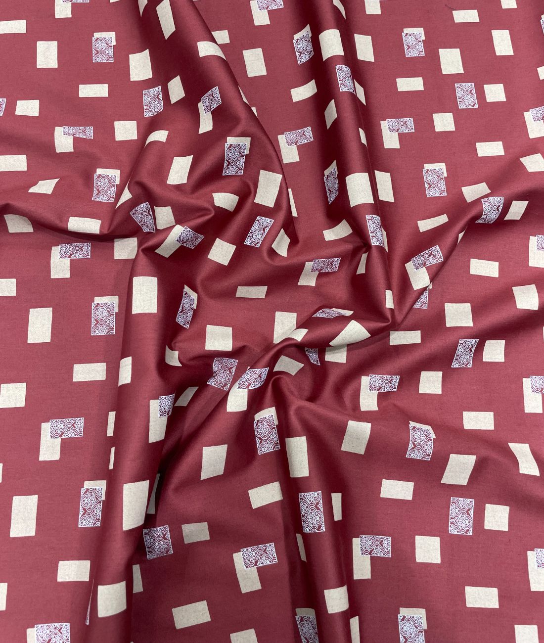 Arvind Tresca Graffiti Printed Luxury Giza Cotton Fabric for Men's Shirt